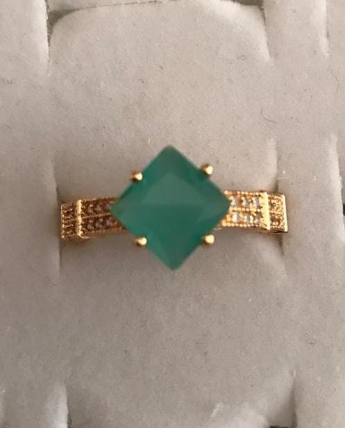Mint Mist Princess Ring