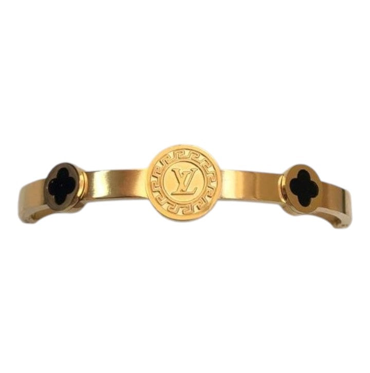 LV Luxe Emblem Bangle